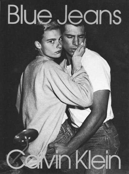 Рекламная кампания Calvin Klein Jeans 1986, фотография Брюса Вебера фото № 8