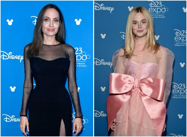 Такие разные: Анджелина Джоли и Эль Фаннинг представили фильм «Малефисента: Владычица тьмы»