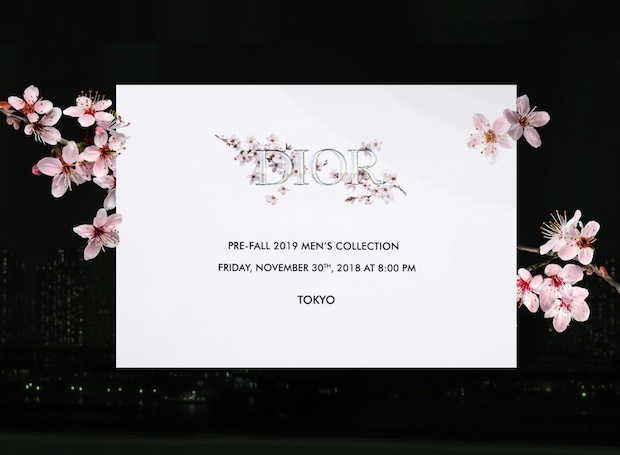 Прямая трансляция показа Dior Homme pre-fall 2019