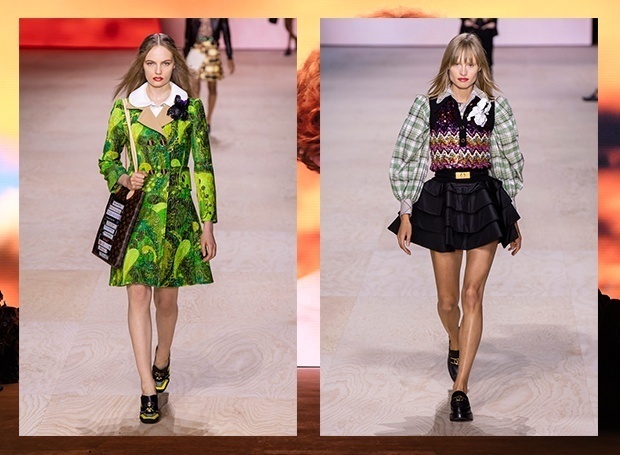 Прекрасная эпоха Louis Vuitton: пышные рукава, многослойные юбки и бутоньерки