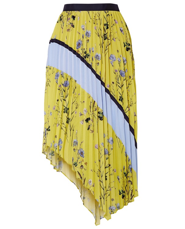 Плиссированная юбка с цветочным принтом Self-Portrait, 15 635 руб.  фото № 20