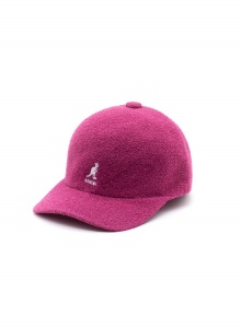 Розовая бейсболка с логотипом бренда фото № 12