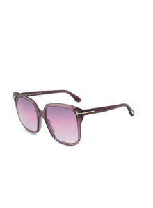 Солнцезащитные очки в фиолетовой оправе фото № 8