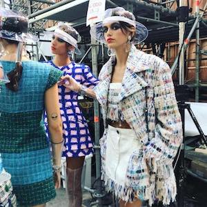 Расплескалась синева: коллекция Chanel весна-лето 2018 