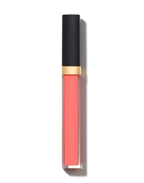 Блеск для губ Chanel Rouge Coco Gloss, оттенок Douceur, 2200 руб. (Chanel Beauty Boutique) фото № 1