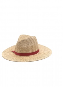 Соломенная шляпа с цветной летной фото № 1