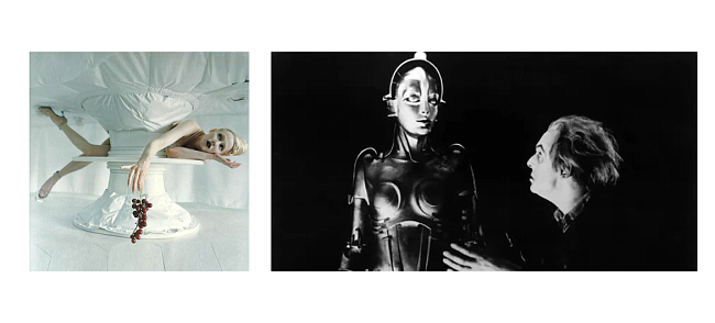 Работа Метью Барни и кадр из фильма «Метрополис», Фриц Ланг, 1927 фото № 6