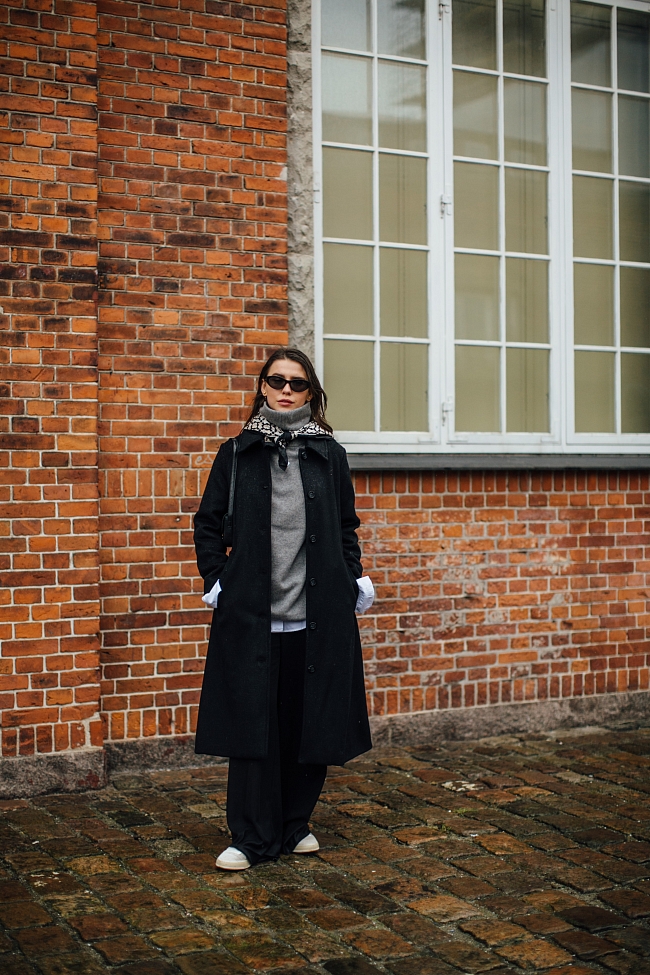 Стритстайл на Неделе моды в Копенгагене сезона осень-зима 2022/23 фото № 13