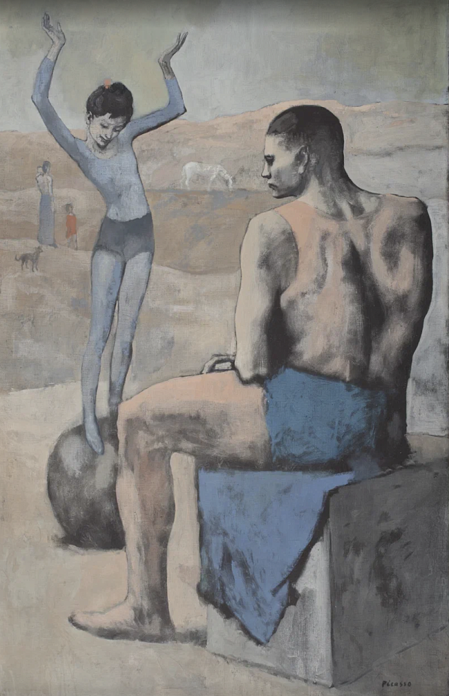 Пабло Пикассо, "Девочка на шаре", 1905 фото № 3