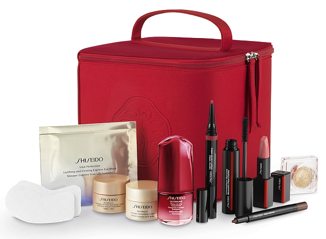 Подарочный набор средств ухода и макияжа Shiseido Blockbuster Essentials фото № 3