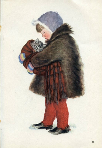Иллюстрации к книге С. Маршака «Усатый полосатый». 1952г фото № 2