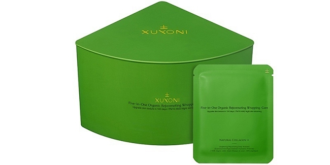 Набор листовых масок для лица Xuyoni Natural Collagen++ фото № 5