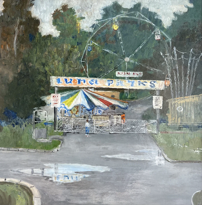 Юрий Пименов «Луна-парк в понедельник», 1973 фото № 4