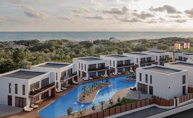 Территория курорта FЮNF Luxury Resort & SPA Anapa Miracleon фото № 3