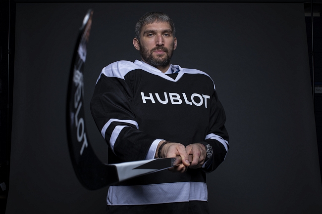Российский хоккеист Александр Овечкин стал другом часового бренда Hublot фото № 1
