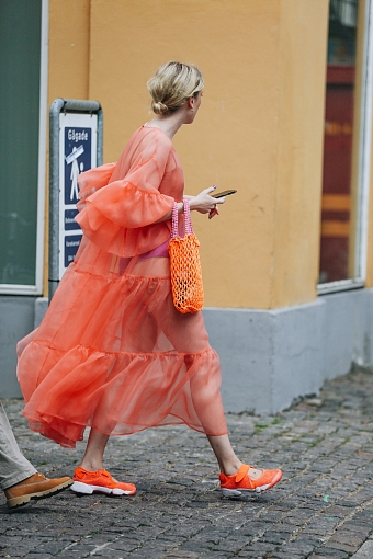 Streetstyle на Неделе моды в Копенгагене фото № 11