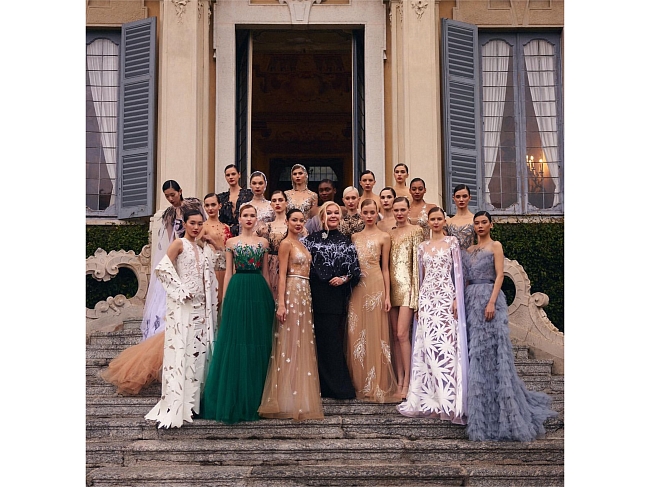Юлия Янина с моделями в YANINA Couture фото № 3