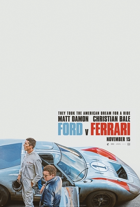 Кристиан Бейл и Мэтт Дэймон в первом трейлере фильма «Ford против Ferrari» фото № 1