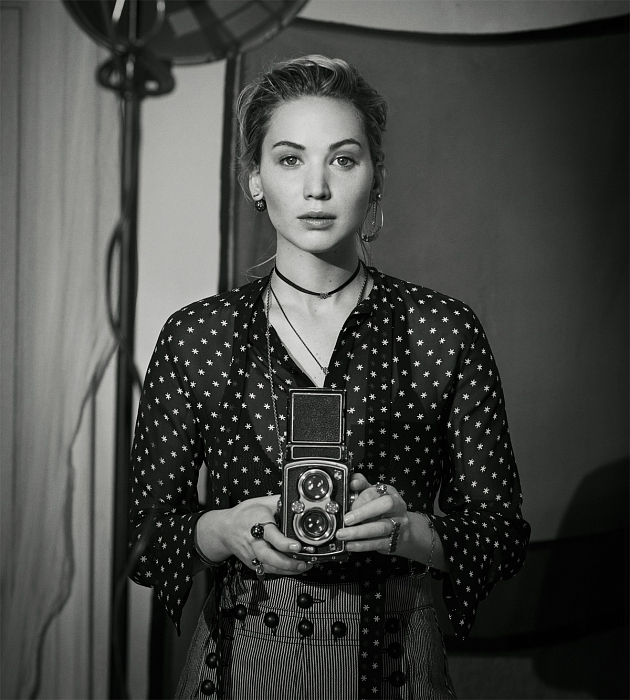Дженнифер Лоуренс в новой фотосессии Dior фото № 7