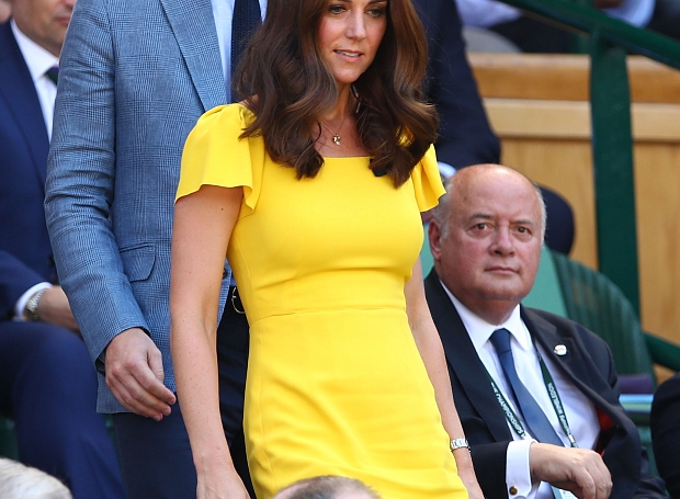 Кейт Миддлтон и принц Уильям на Уимблдоне 2018