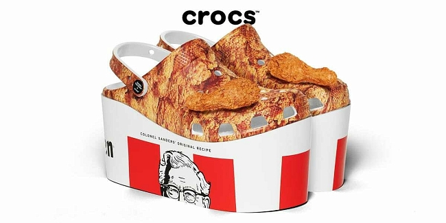 Crocs и KFC выпустили обувь с жареной курочкой фото № 2