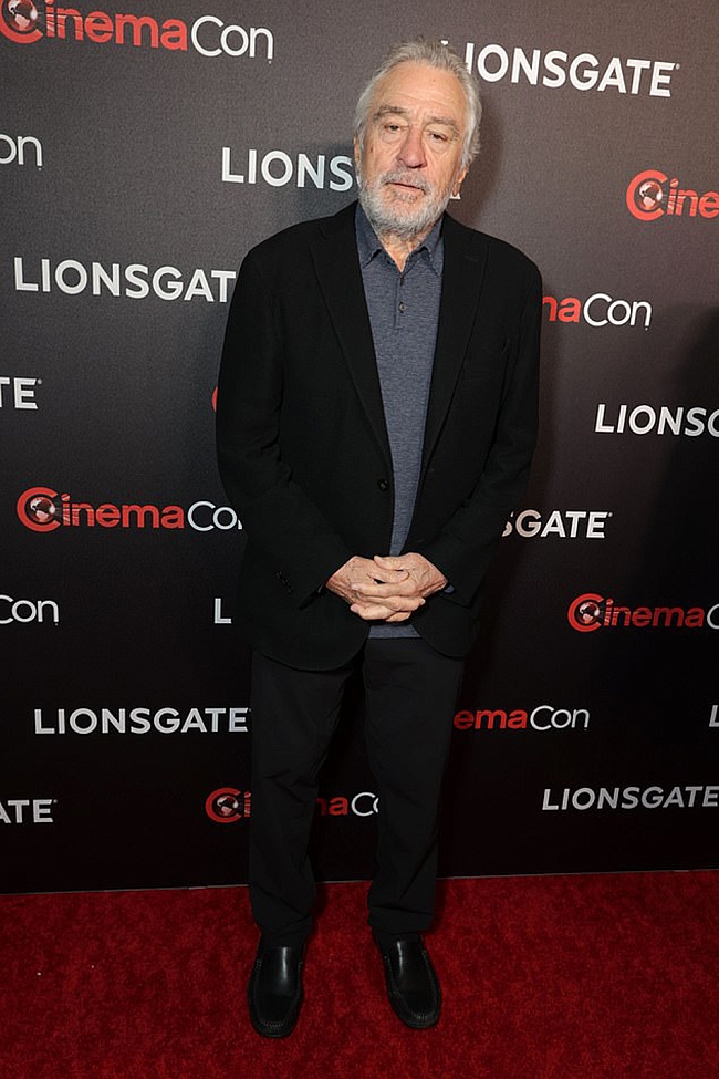 Роберт Де Ниро на CinemaCon 2022 фото № 3