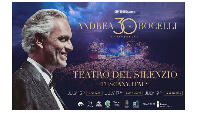 Билеты на концерт Andrea Bocelli фото № 2