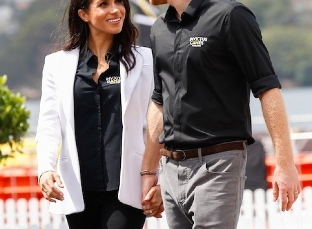 Принц Гарри и Меган Маркл на открытии «Игр непокоренных» в Сиднее