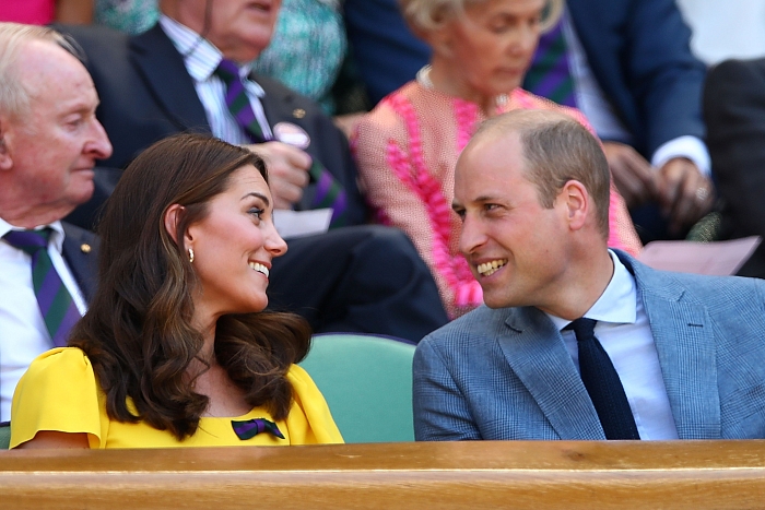 Кейт Миддлтон и принц Уильям на Уимблдоне 2018 фото фото № 4