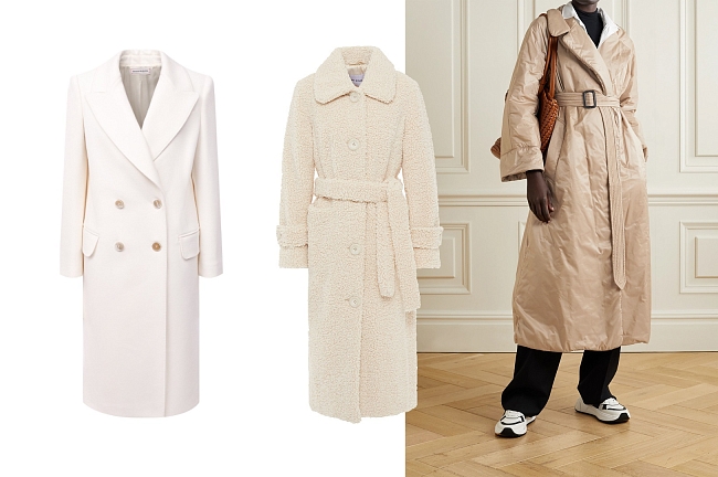 Alexander McQueen, 299500 рублей, tsum.ru; Stand Studio, 14250 рублей, theoutnet.com; Max Mara, 20960 рублей, net-a-porter.com фото № 2