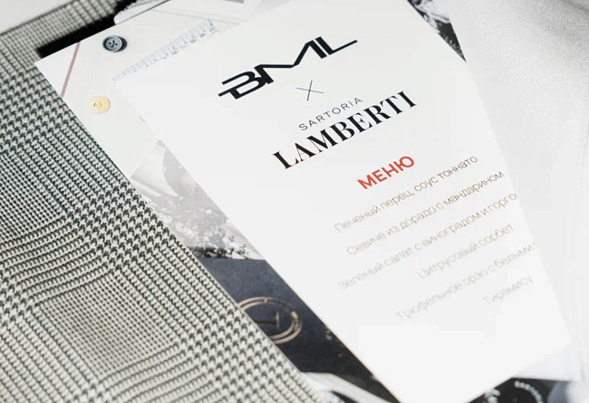 Бранч Sartoria Lamberti х BML фото № 4