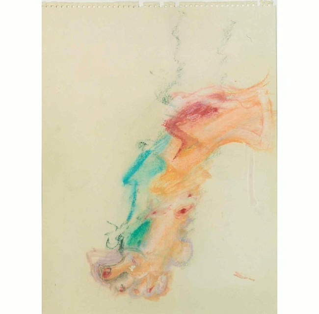 Willem de Kooning; 'Foot with Red Toenails', 1965 фото № 2