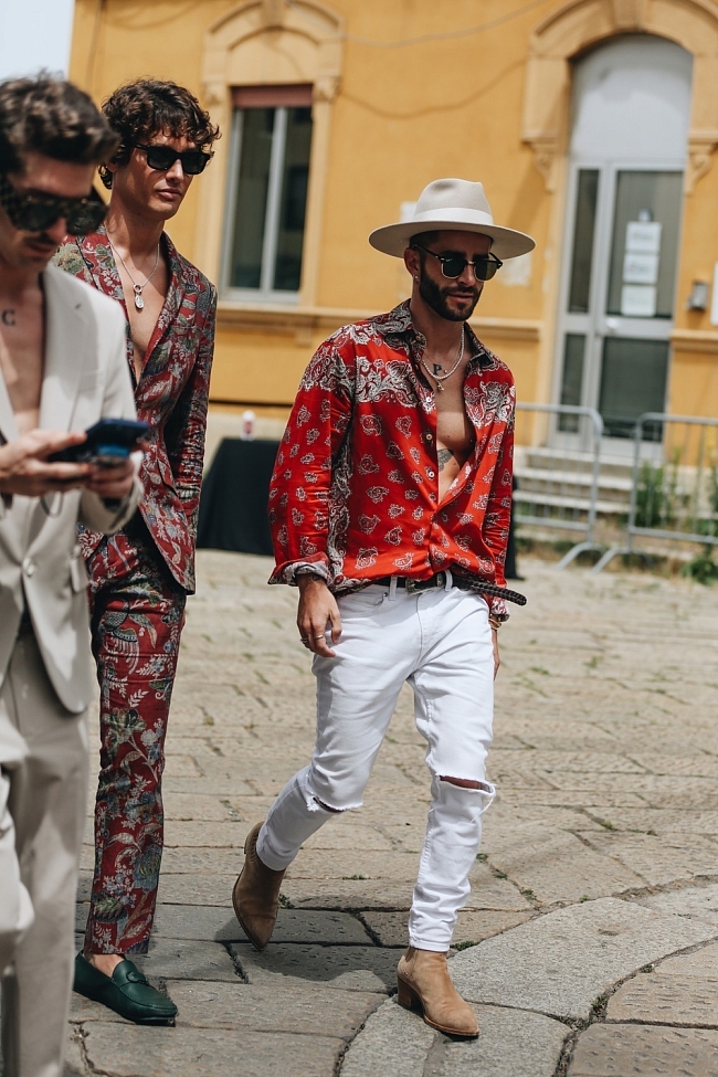 Неделя мужской моды в Милане — весна-лето 2022 фото № 30