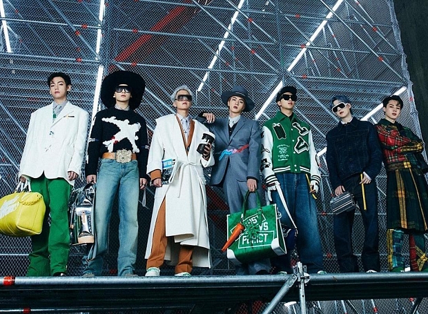 Louis Vuitton первыми подписали контракт с суперпопулярными BTS и сразу же представили совместный fashion-фильм