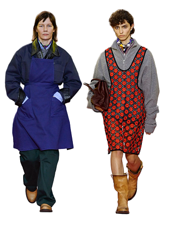 Культурный крой: коллекции SS’26 с отсылками к искусству, кино и истории фото № 11