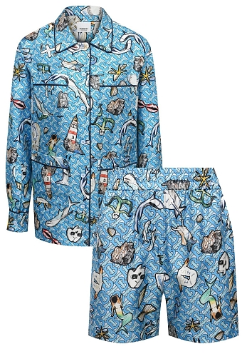 Рубашка и шорты Burberry, 116900 рублей, tsum.ru фото № 3