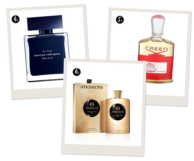 4. Туалетная вода Narciso Rodriguez Bleu Noir. 5. Парфюмерная вода Creed Viking. 6. Парфюмерная вода Atkinsons His majesty the Oud фото № 2