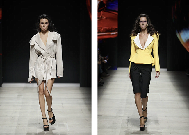 Контраст фактур, элементы викторианской эпохи и эстетика 80-х: чем еще поразили дизайнеры на Московской неделе моды фото № 6