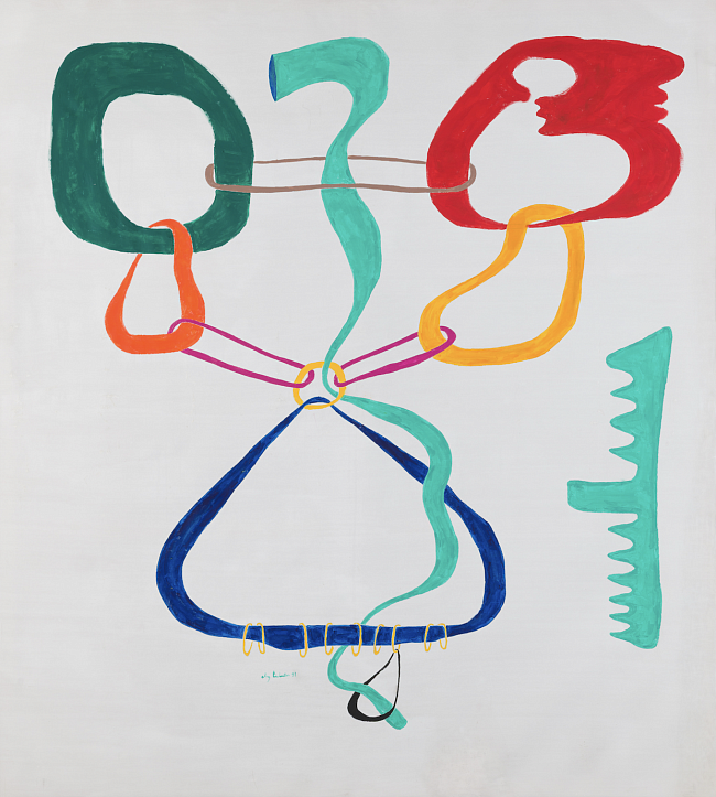 Белютин Э.М.  Без названия. Абстрактная композиция. 1991 г. фото № 7