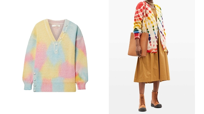 LoveShackFancy, 24071 рублей, net-a-porter.com; The Elder Statesman, 116015 рублей, matchesfashion.com фото № 12