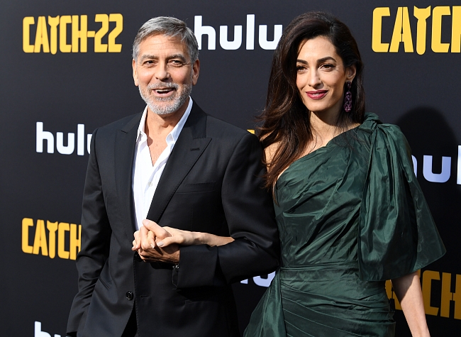 Джордж и Амаль Клуни фото № 1