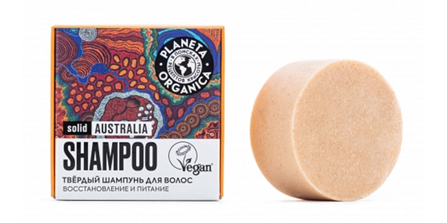 Твердый шампунь для волос Planeta Organica Shampoo Australia фото № 7