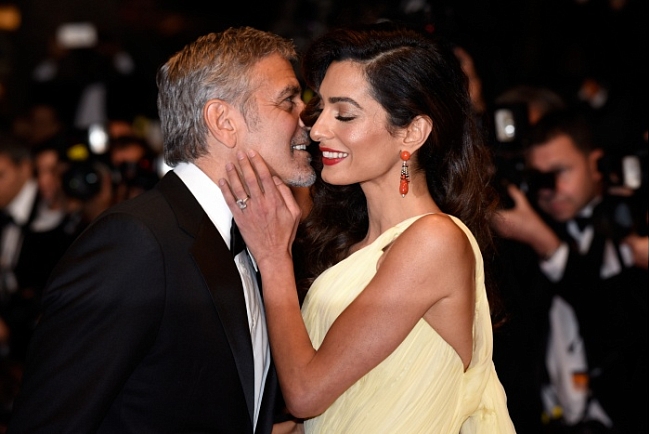 Джордж и Амаль Клуни фото № 8