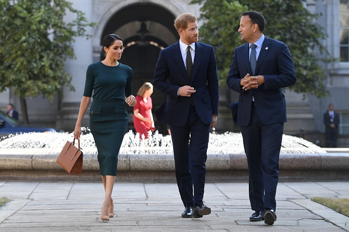 Принц Гарри и Меган Маркл отправились в первую официальную поездку фото фото № 3