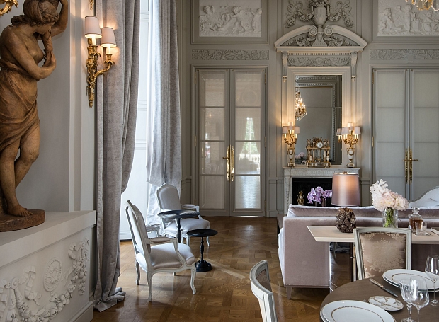 Интерьеры мира: легендарный Hôtel de Crillon, A Rosewood Hotel в Париже