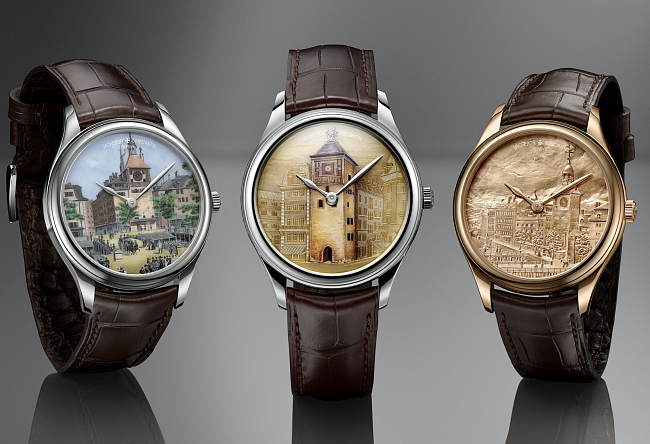 Часы Les Cabinotiers Hommage à la Tour de l’Ile, золото, Vacheron Constantin фото № 11