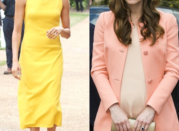 Какой цвет запрещено носить Кейт Миддлтон и Меган Маркл?