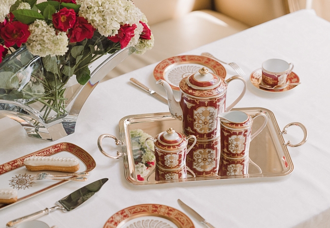 Bernardaud создали эксклюзивный сервиз для России фото № 1