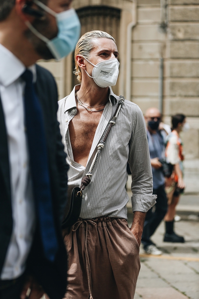 Неделя мужской моды в Милане — весна-лето 2022 фото № 40