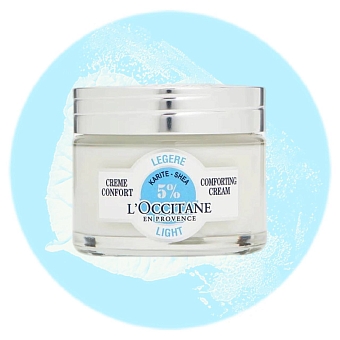 Легкий крем-комфорт для лица L'Occitane фото № 10